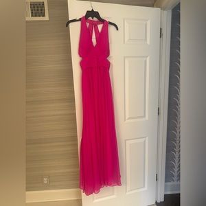 Pink Aiden Mattox Long Dress